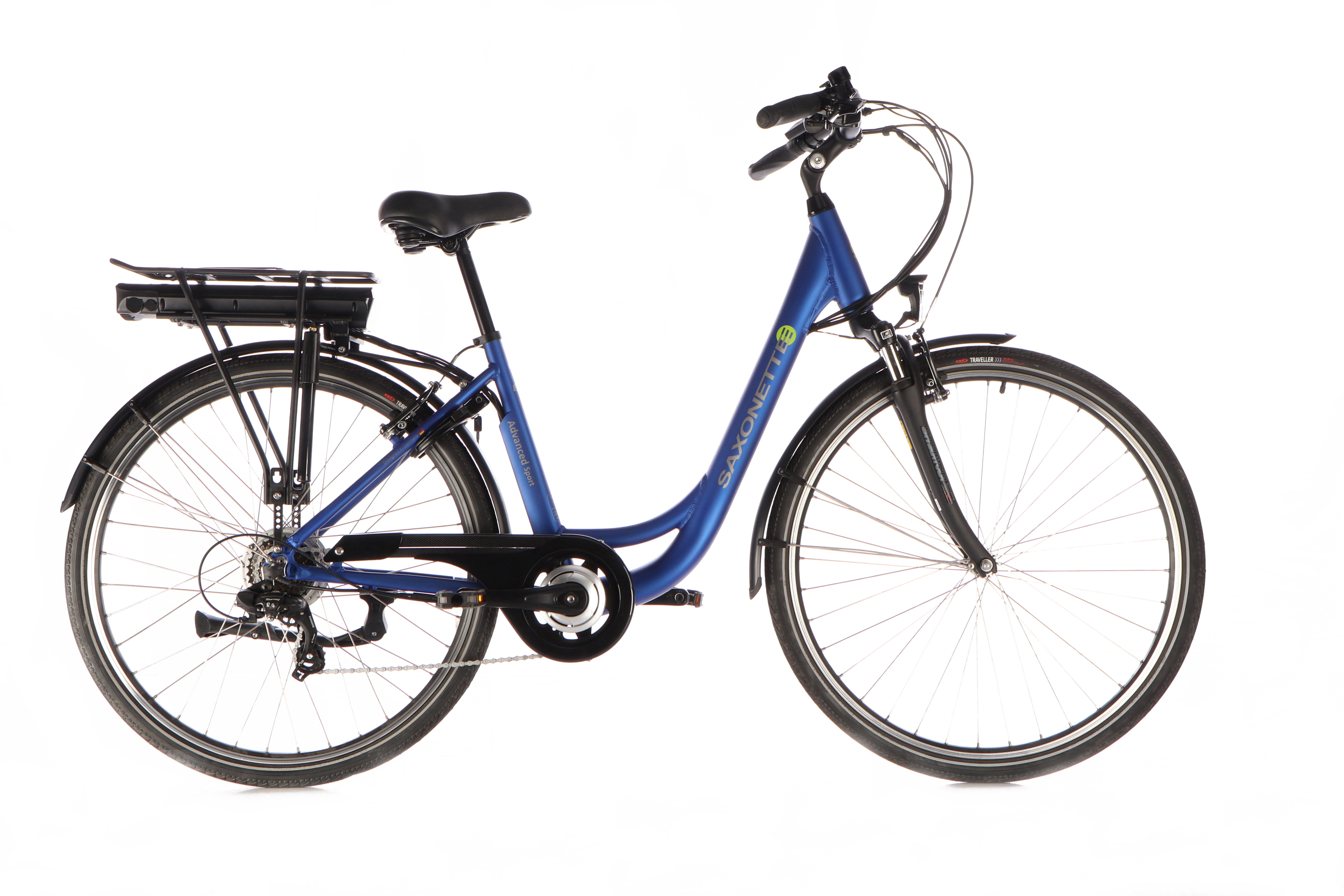 SAXONETTE Advanced Sport U28x45 7GKetteFL FG 10,4Ah HM nightblue glänzend 