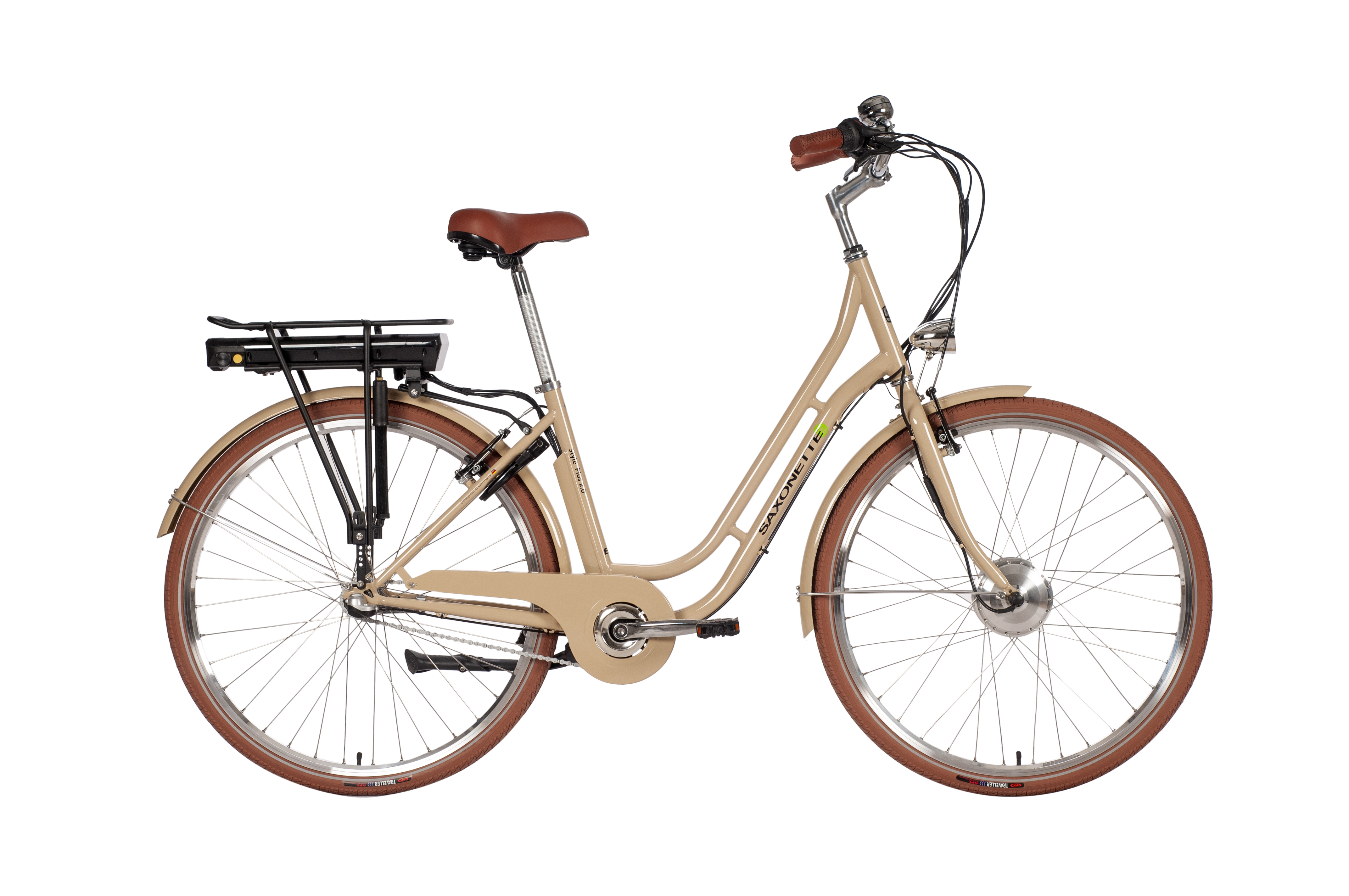 SAXONETTE Style Plus 2.0 U28x45 3GNabeRT SG 10,4Ah VM coffee creme glänzend 